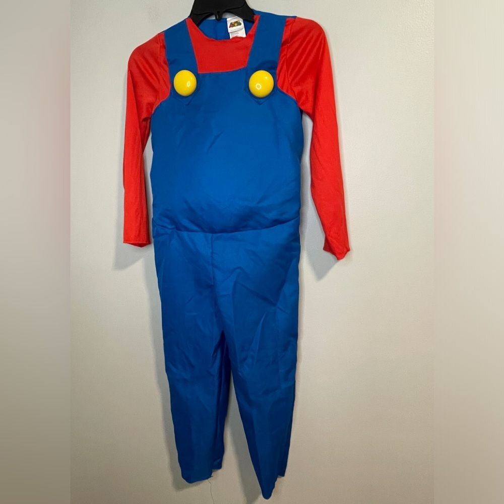 Super Mario Kids Halloween Costume, Size M 7-8